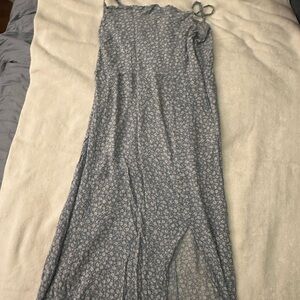 American Eagle Blue Floral Dress